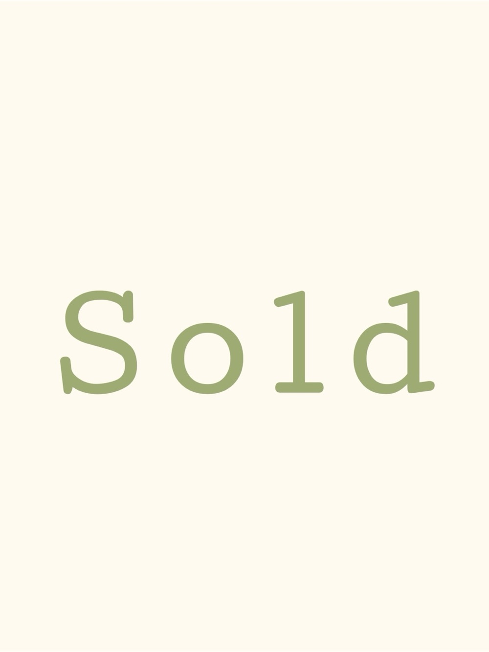 Sold